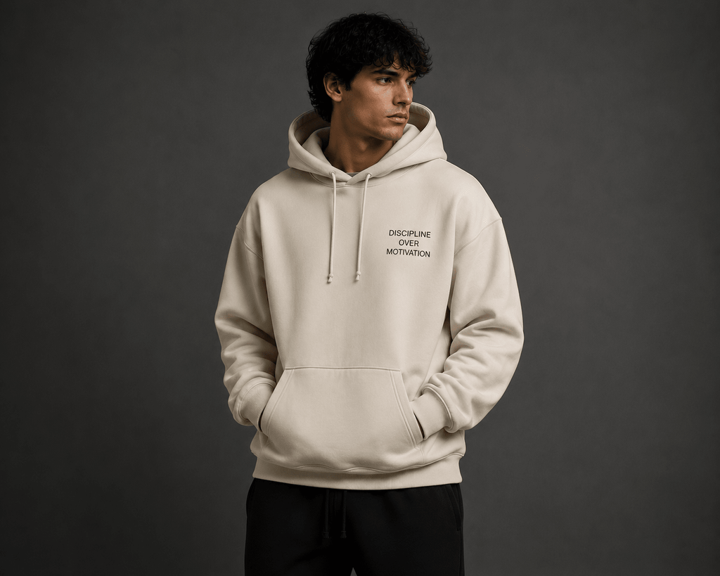 Discipline Over Motivation Hoodie - Hoodie - WearNovry