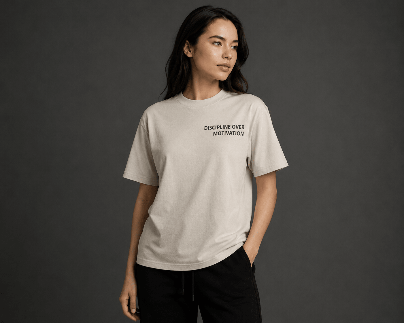 Discipline Over Motivation Tee - T-Shirt - WearNovry