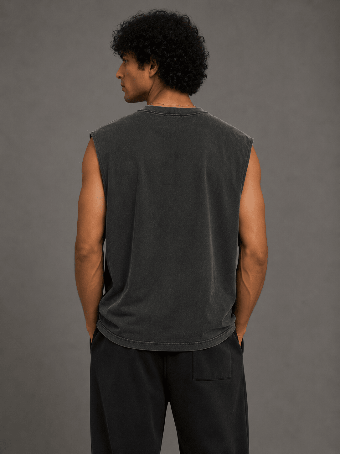 Silent State Oversized Tank - Tank Top - WearNovry
