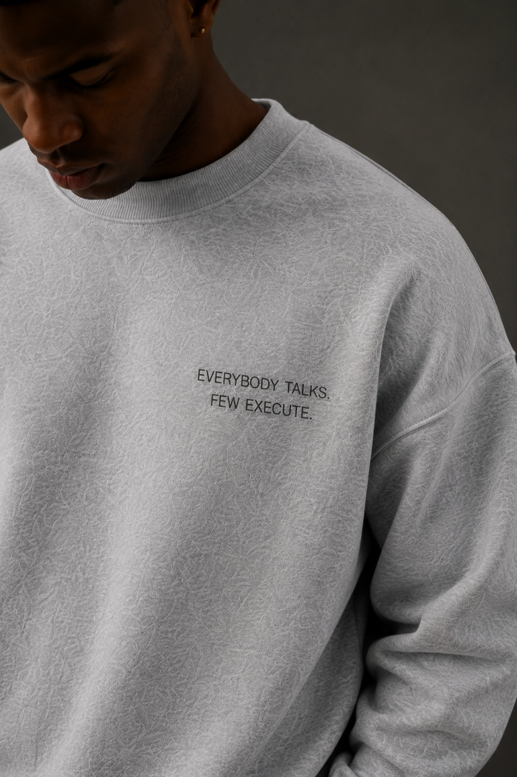 Everybody Talks. Few Execute. Heavyweight Sweatshirt - Sweatshirt - WearNovry