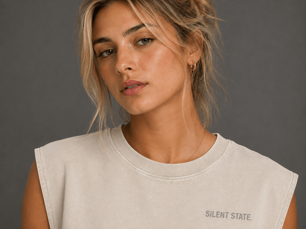 Silent State Oversized Tank - Tank Top - WearNovry