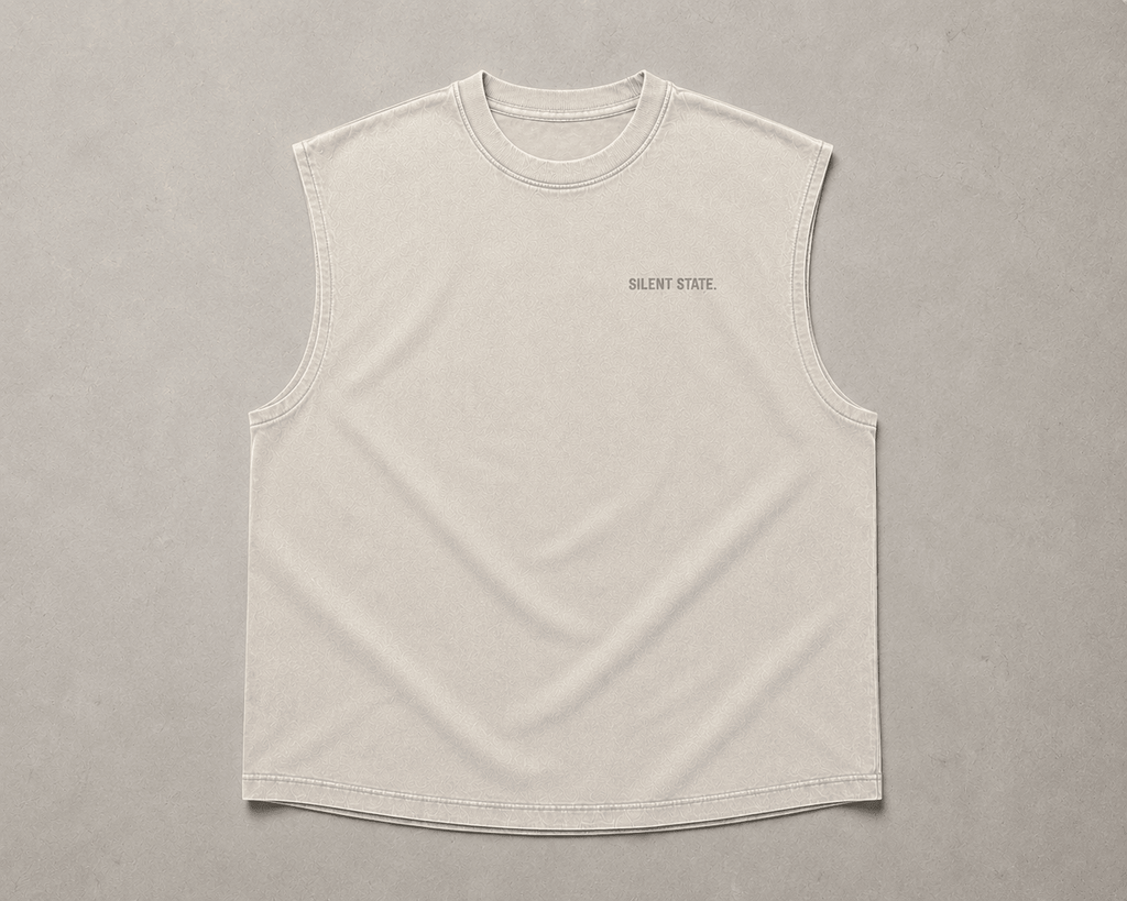 Silent State Oversized Tank - Tank Top - WearNovry