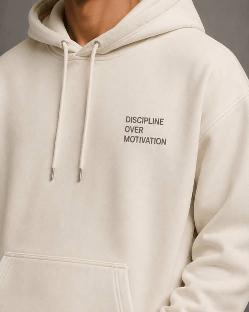 Discipline Over Motivation Hoodie - Hoodie - WearNovry