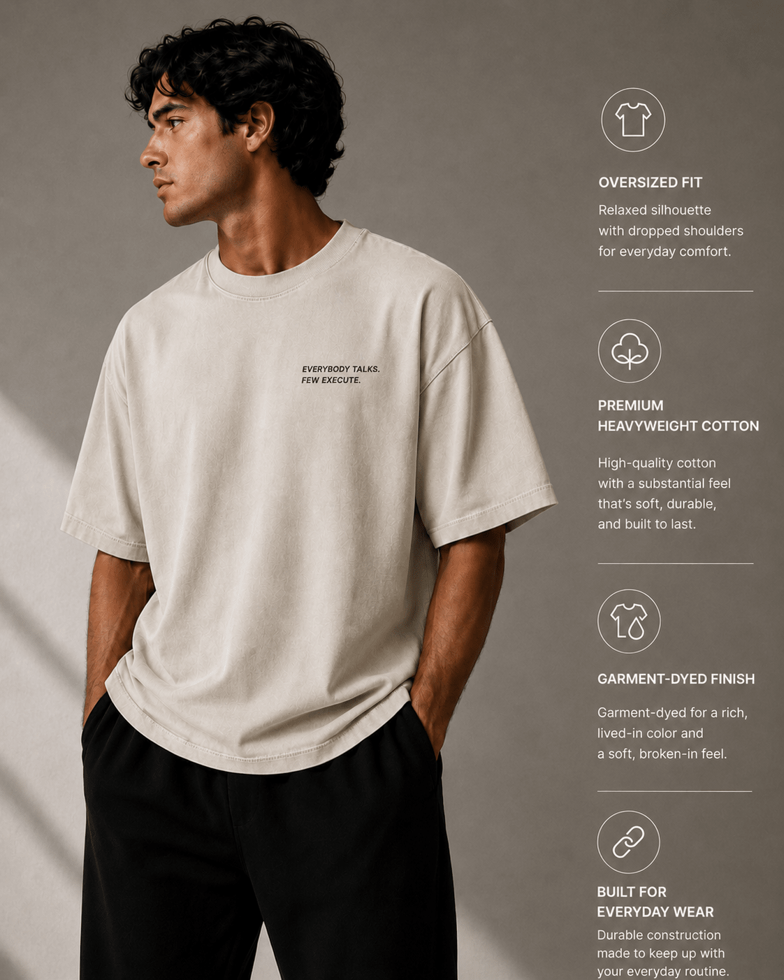 Everybody Talks, Few Execute Tee - T-Shirt - WearNovry