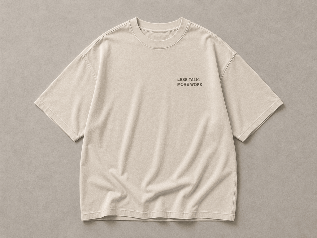 Less Talk. More Work. Tee - T-Shirt - WearNovry