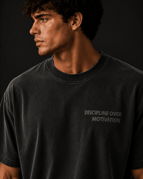 Discipline Over Motivation Tee - T-Shirt - WearNovry