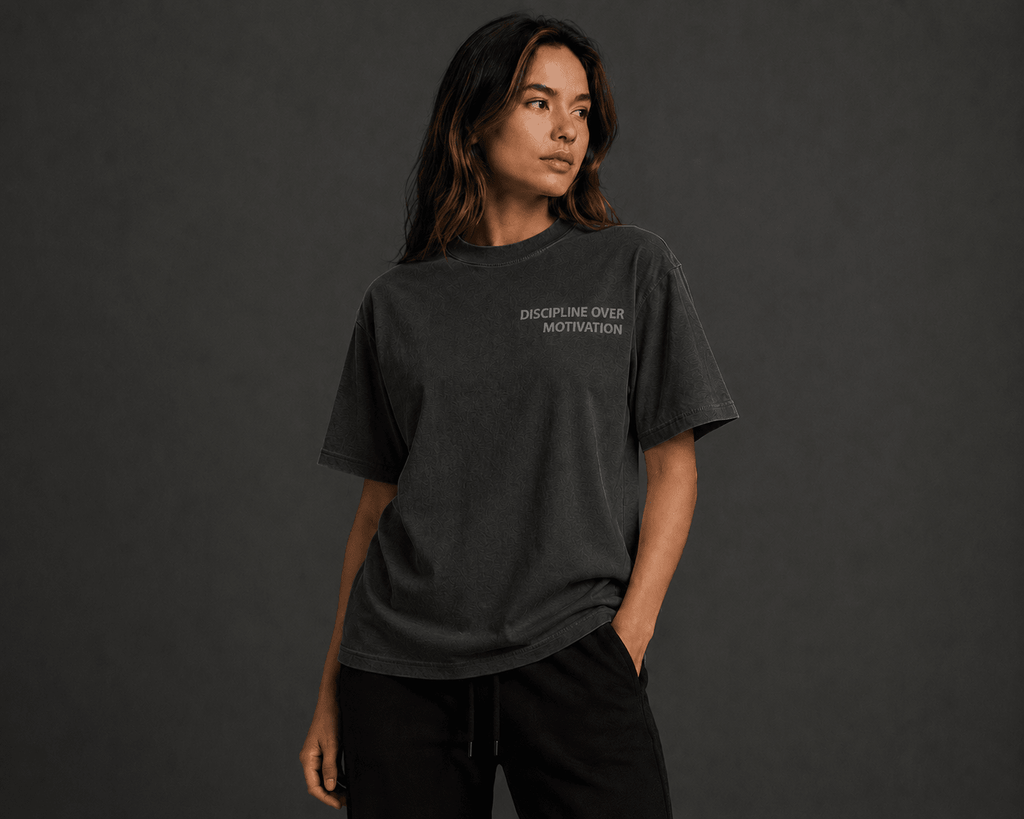 Discipline Over Motivation Tee - T-Shirt - WearNovry