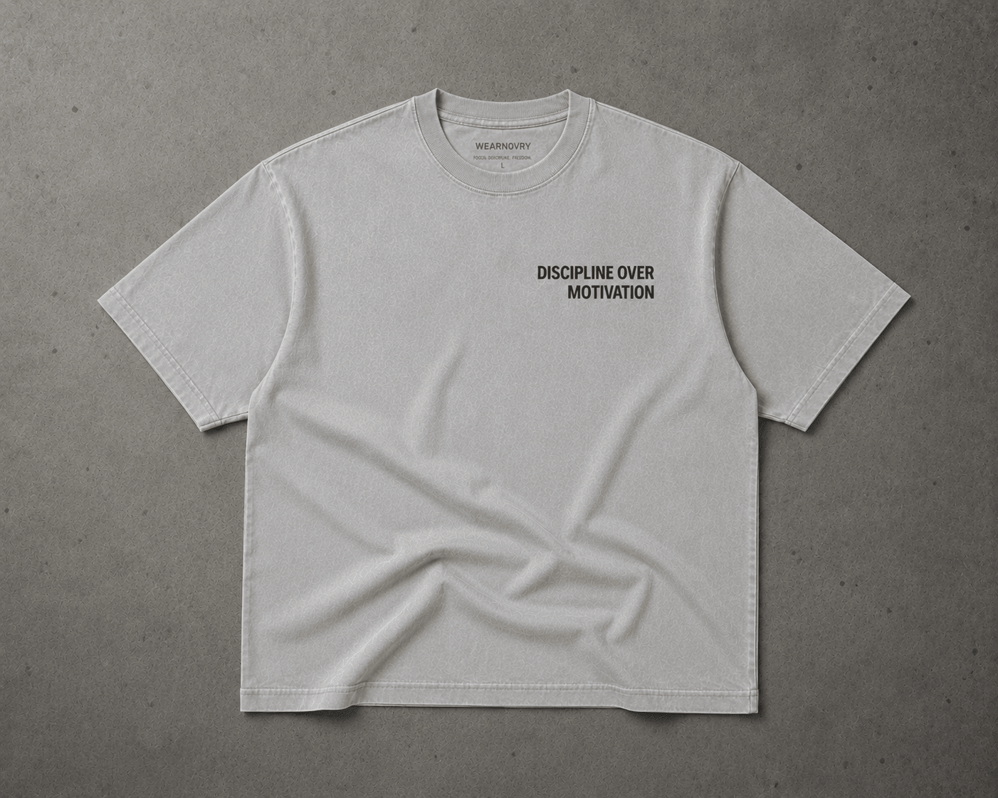 Discipline Over Motivation Tee - T-Shirt - WearNovry