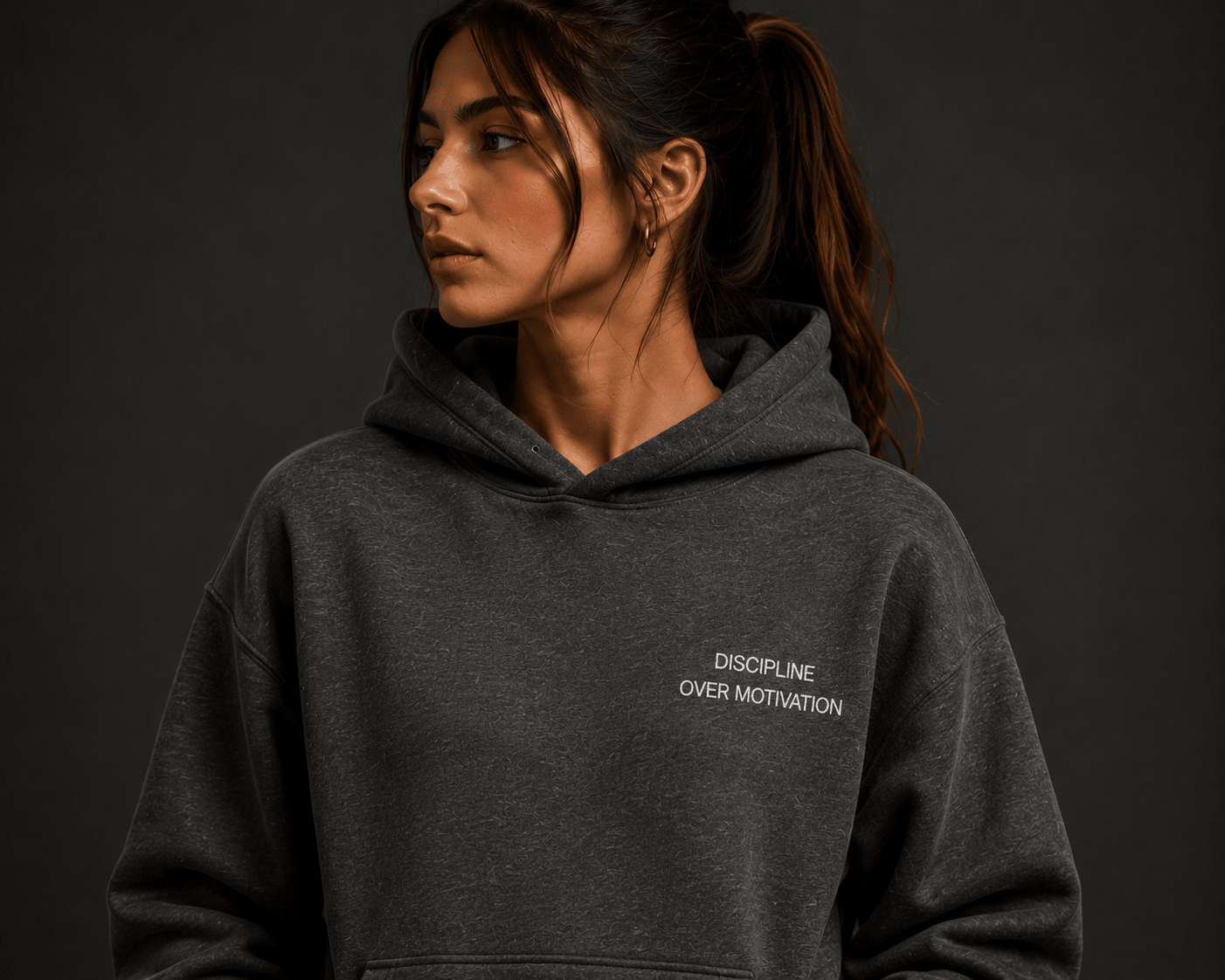 Discipline Over Motivation Hoodie - Hoodie - WearNovry