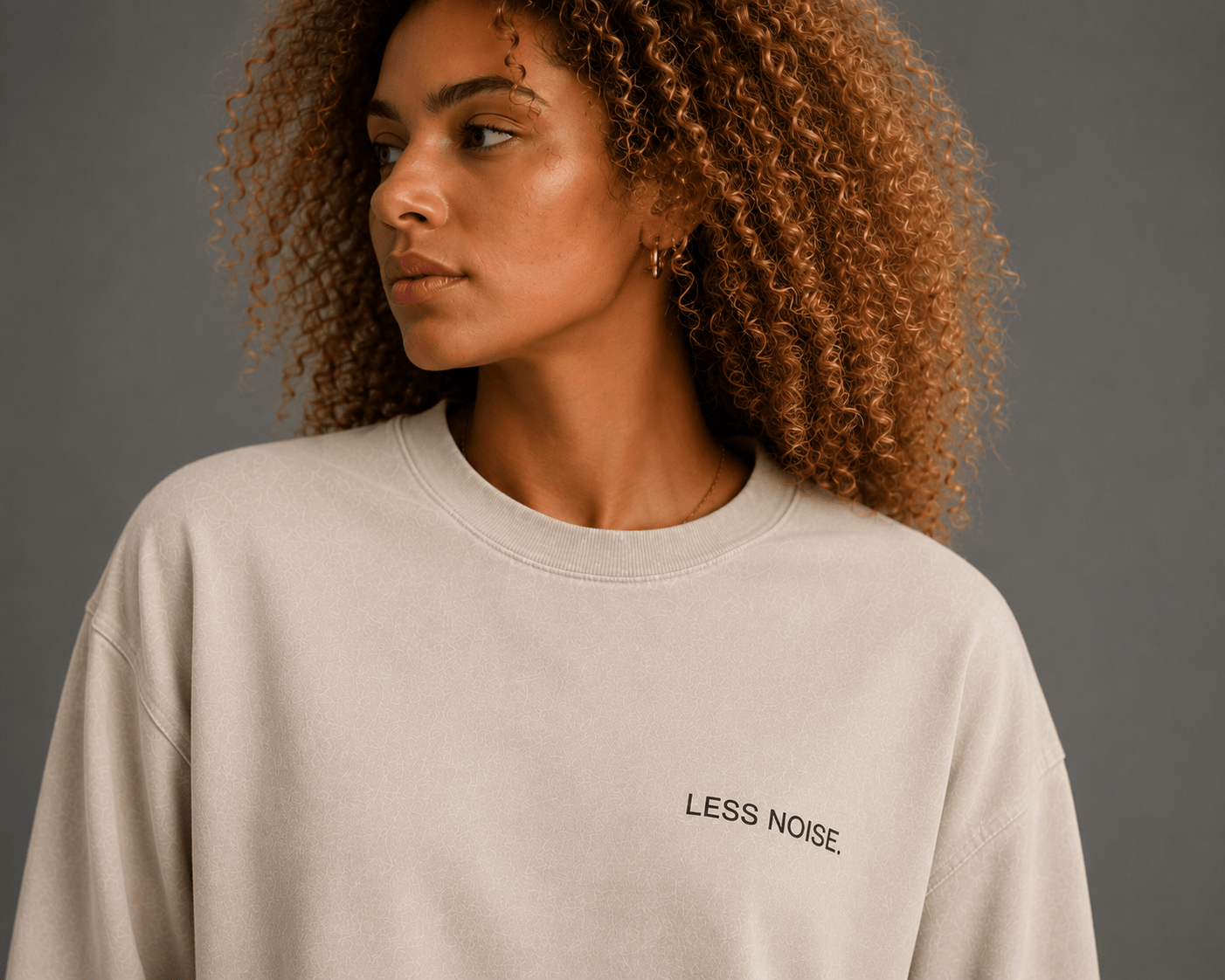 Less Noise. Long Sleeve - T-Shirt - WearNovry