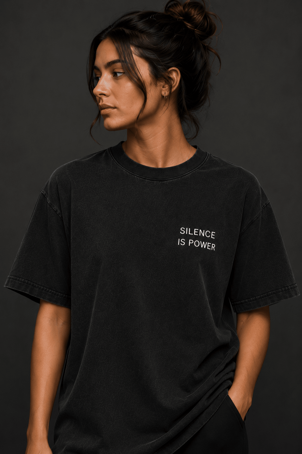 Silence Is Power Tee - T-Shirt - WearNovry