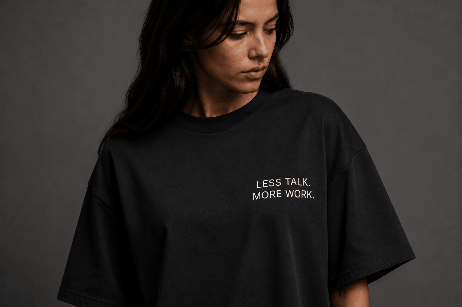 Less Talk. More Work. Tee - T-Shirt - WearNovry