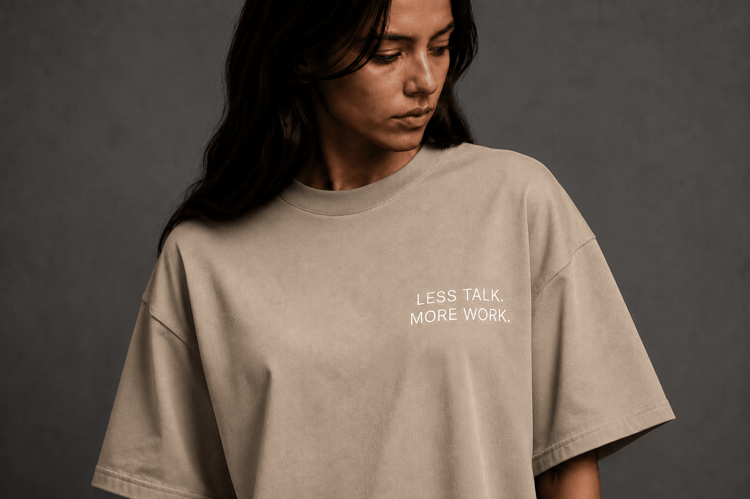 Less Talk. More Work. Tee - T-Shirt - WearNovry