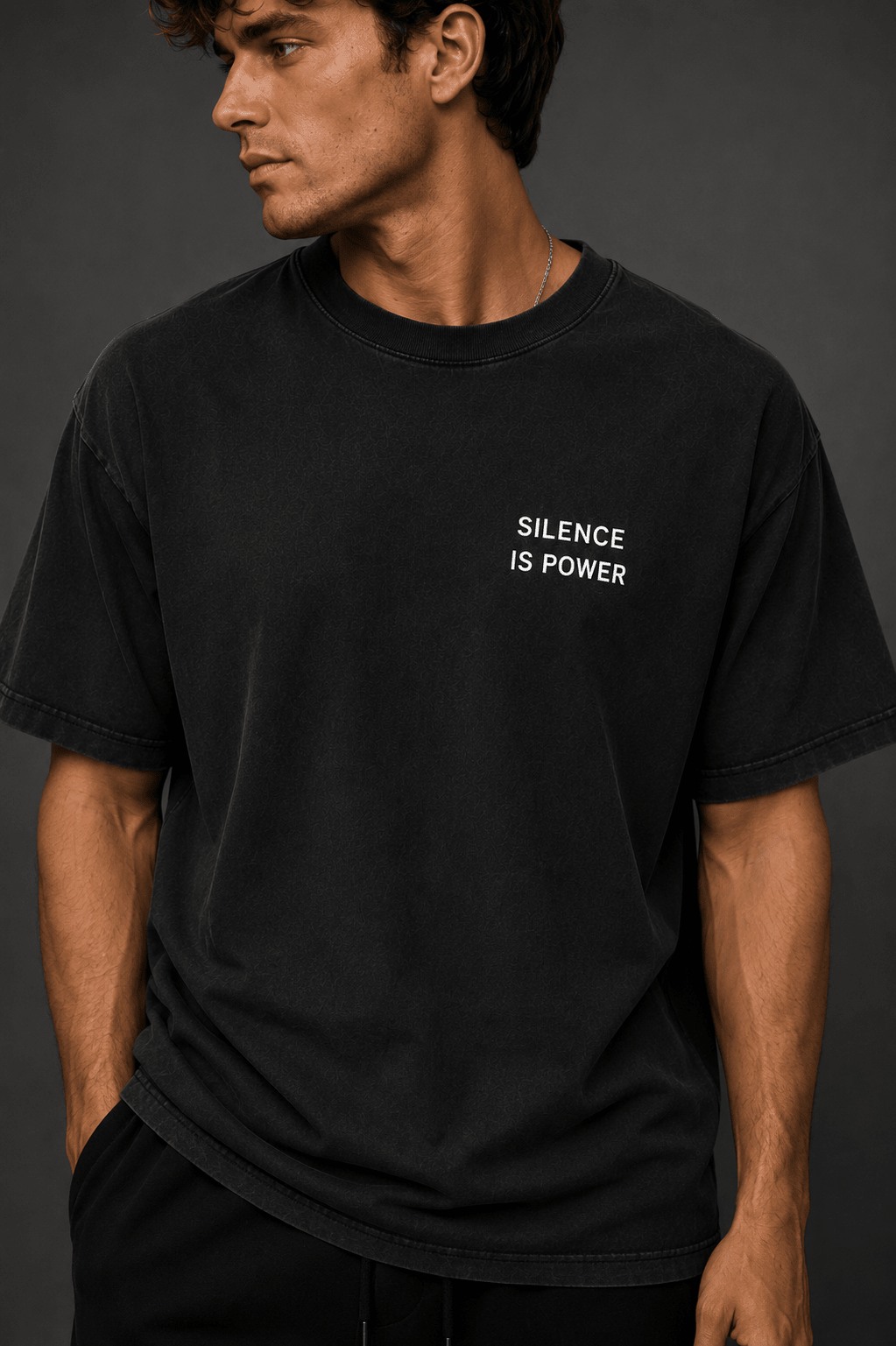 Silence Is Power Tee - T-Shirt - WearNovry