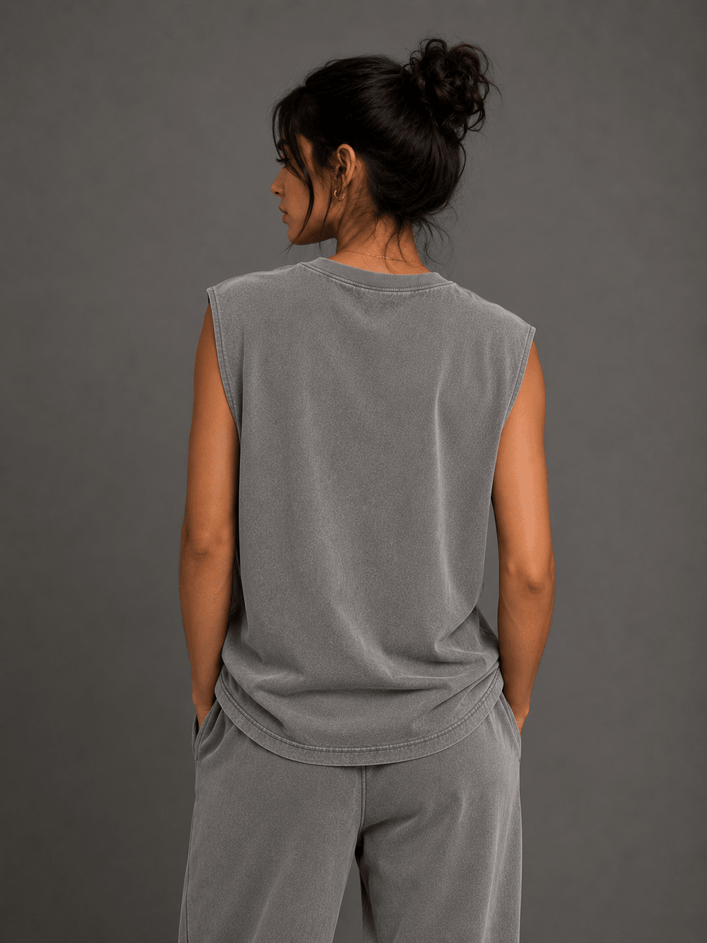 Silent State Oversized Tank - Tank Top - WearNovry