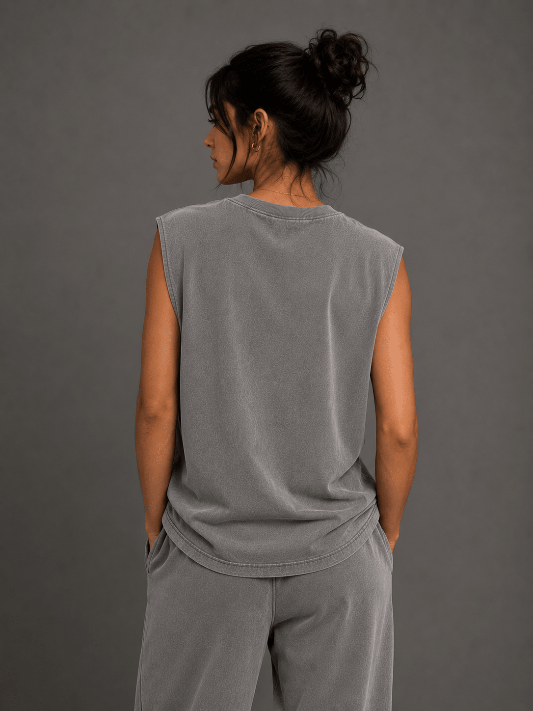 Silent State Oversized Tank - Tank Top - WearNovry