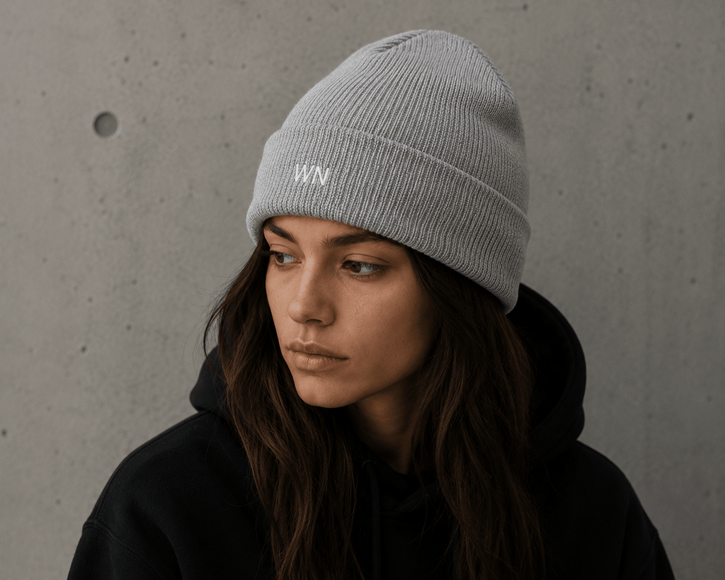 Monochrome Beanie - Hats - WearNovry