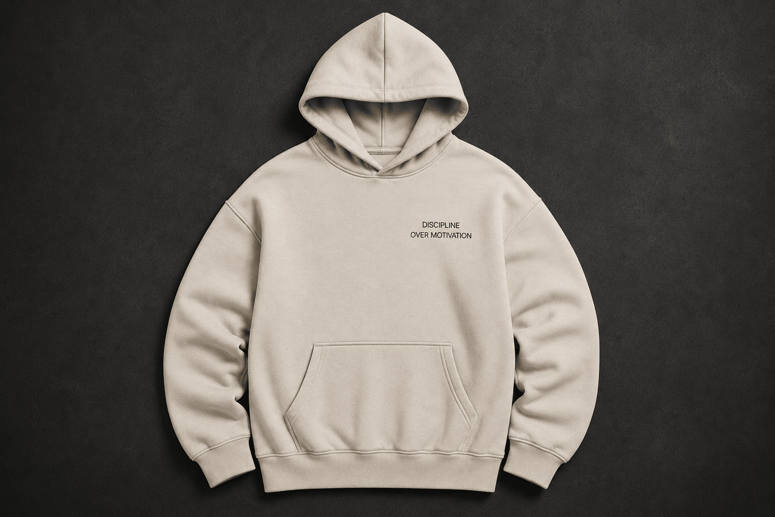 Discipline Over Motivation Hoodie - Hoodie - WearNovry