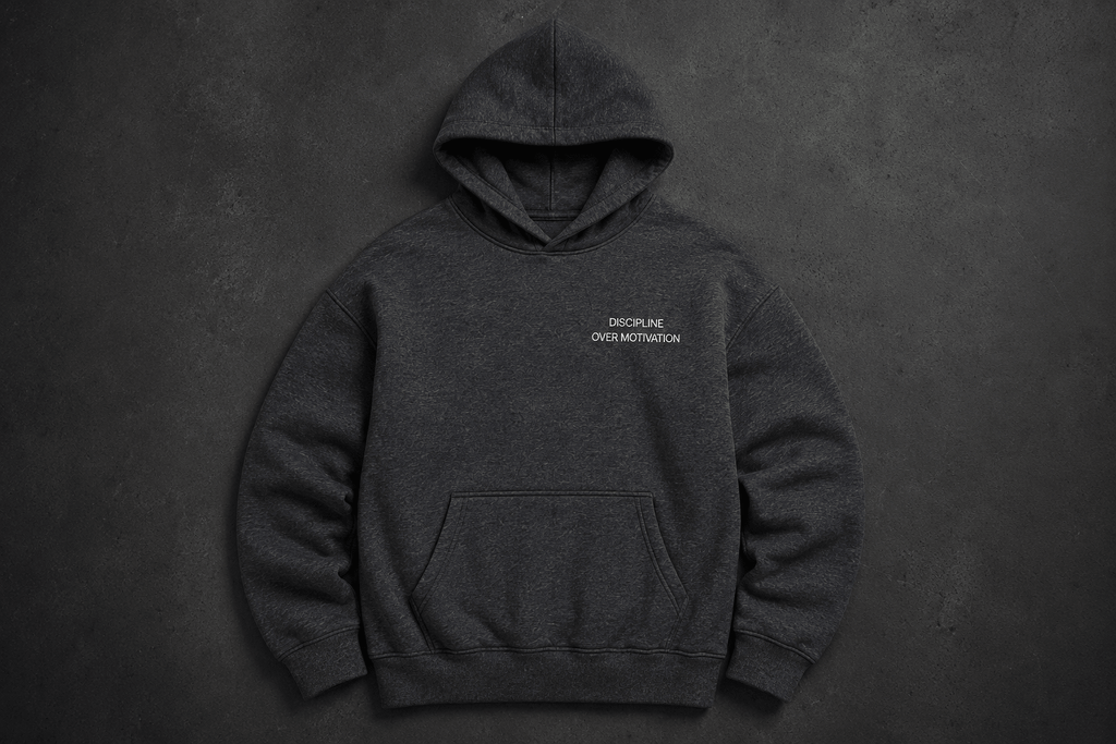 Discipline Over Motivation Hoodie - Hoodie - WearNovry