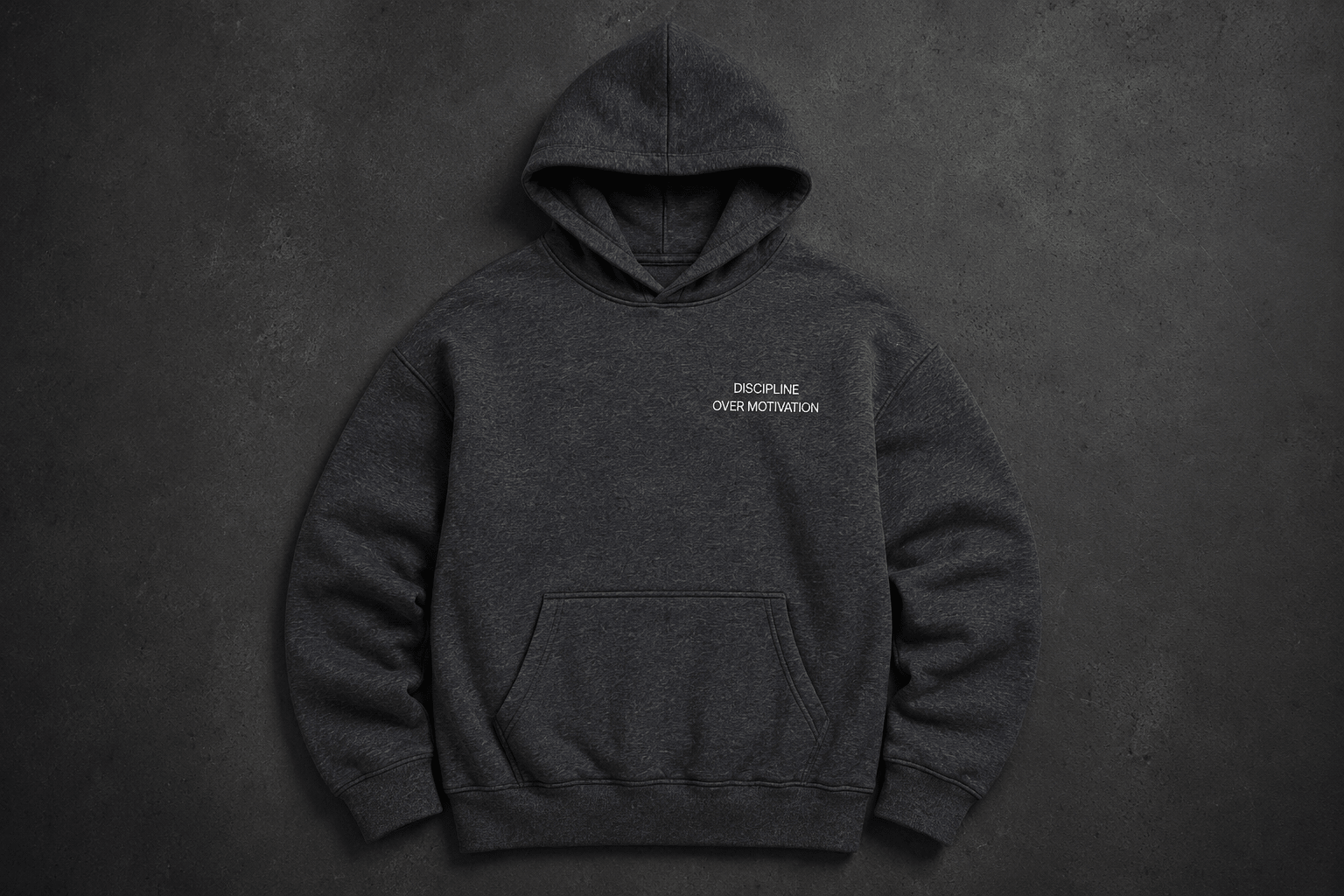 Discipline Over Motivation Hoodie - Hoodie - WearNovry