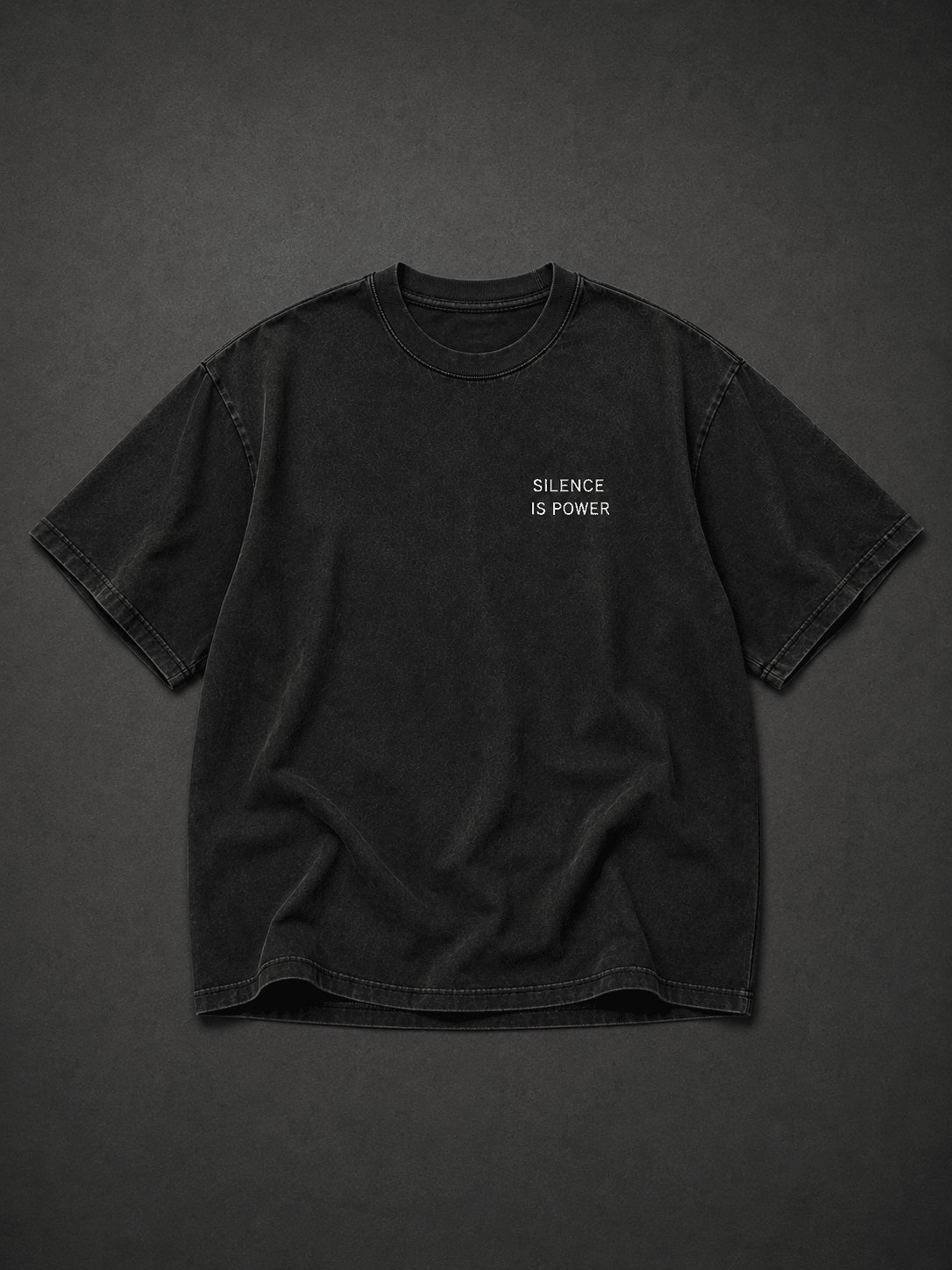 Silence Is Power Tee - T-Shirt - WearNovry