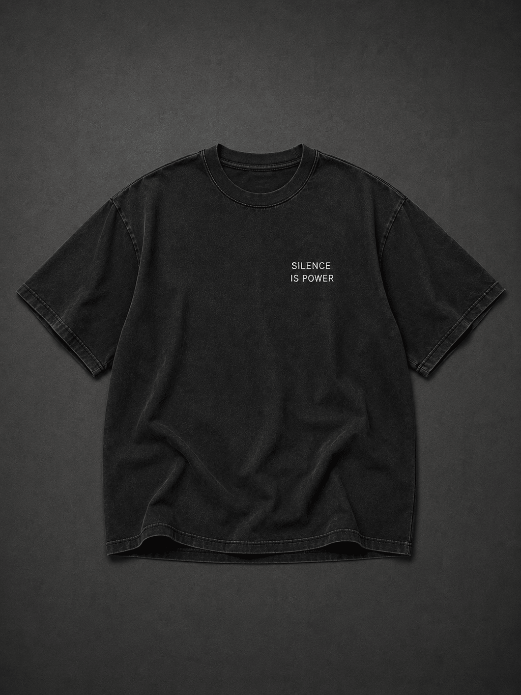 Silence Is Power Tee - T-Shirt - WearNovry