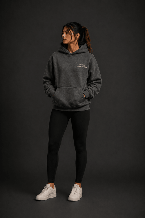 Discipline Over Motivation Hoodie - Hoodie - WearNovry