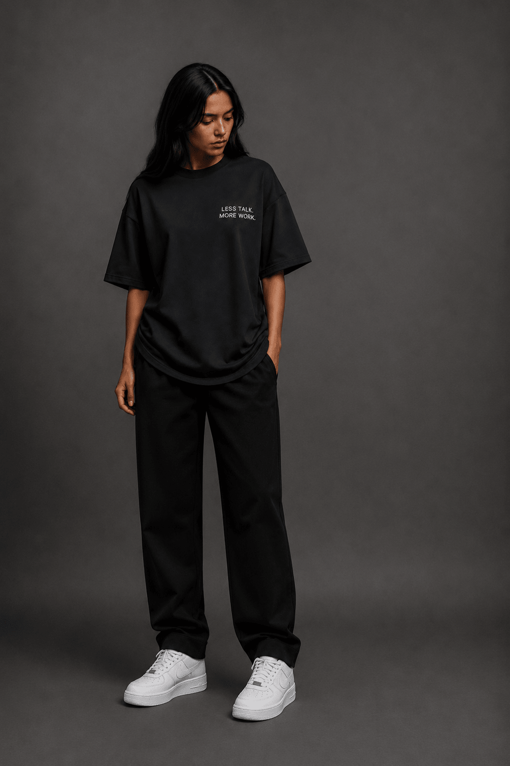 Less Talk. More Work. Tee - T-Shirt - WearNovry