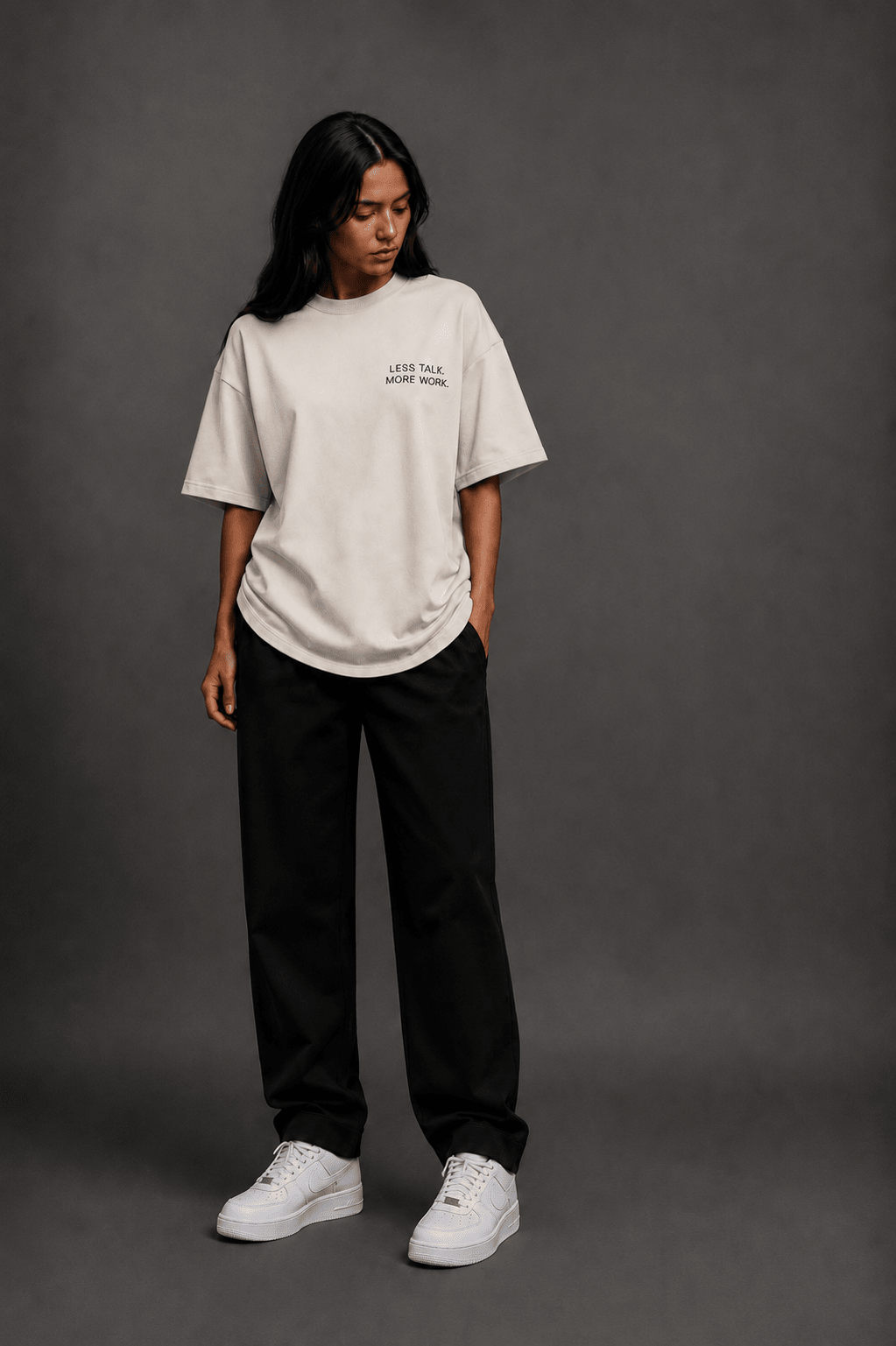 Less Talk. More Work. Tee - T-Shirt - WearNovry
