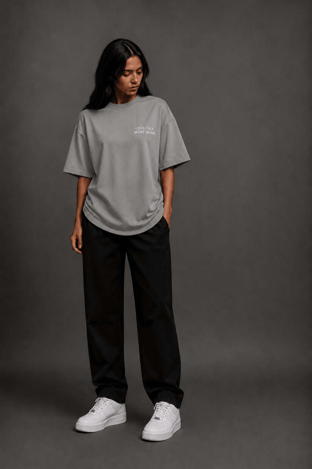 Less Talk. More Work. Tee - T-Shirt - WearNovry