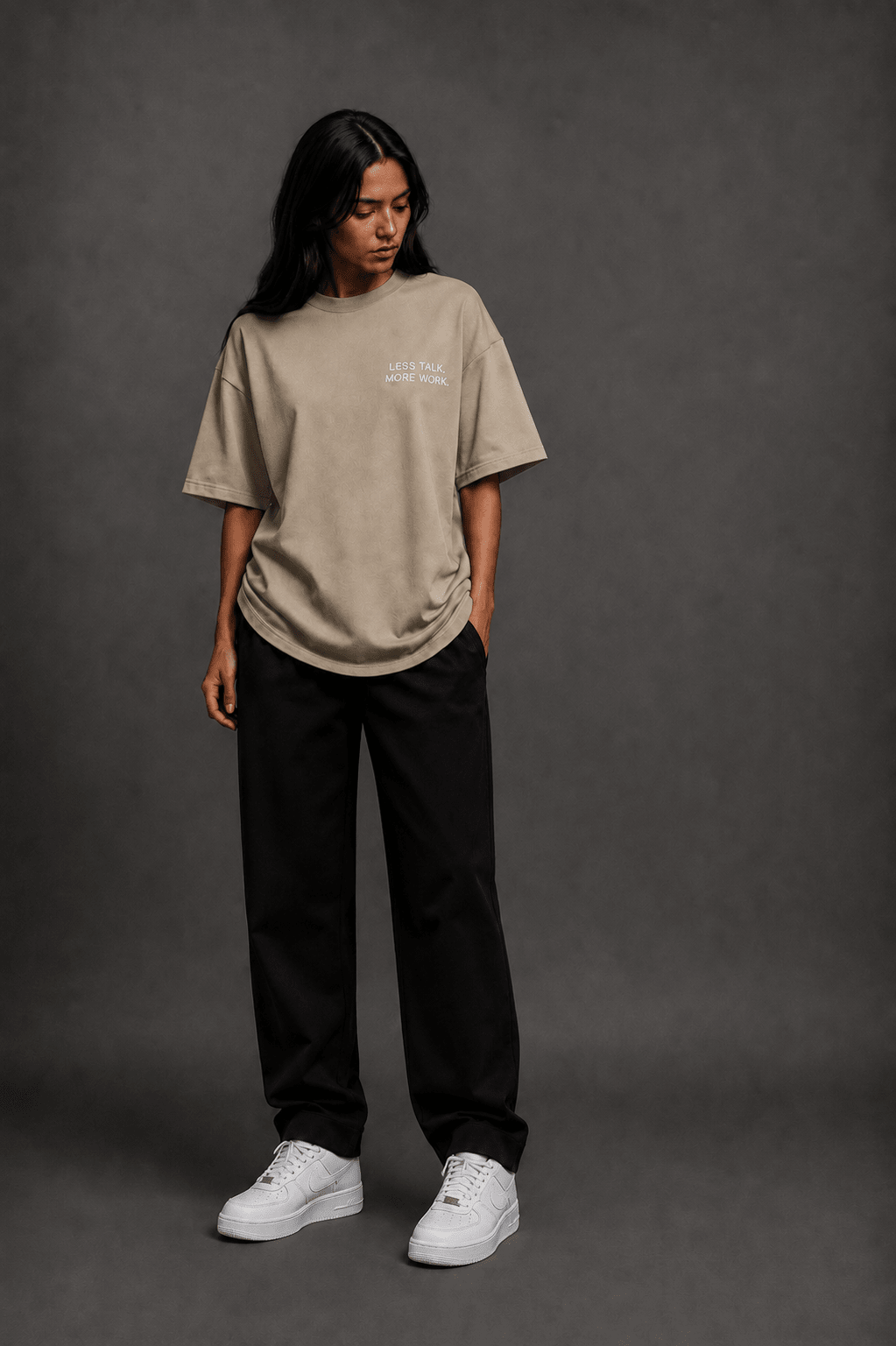 Less Talk. More Work. Tee - T-Shirt - WearNovry