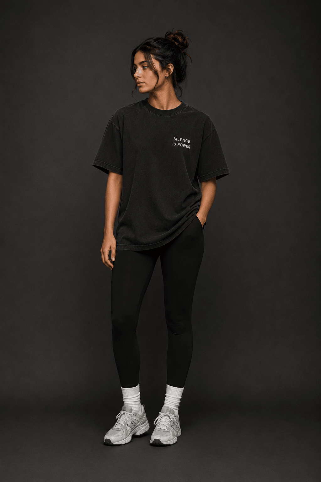 Silence Is Power Tee - T-Shirt - WearNovry