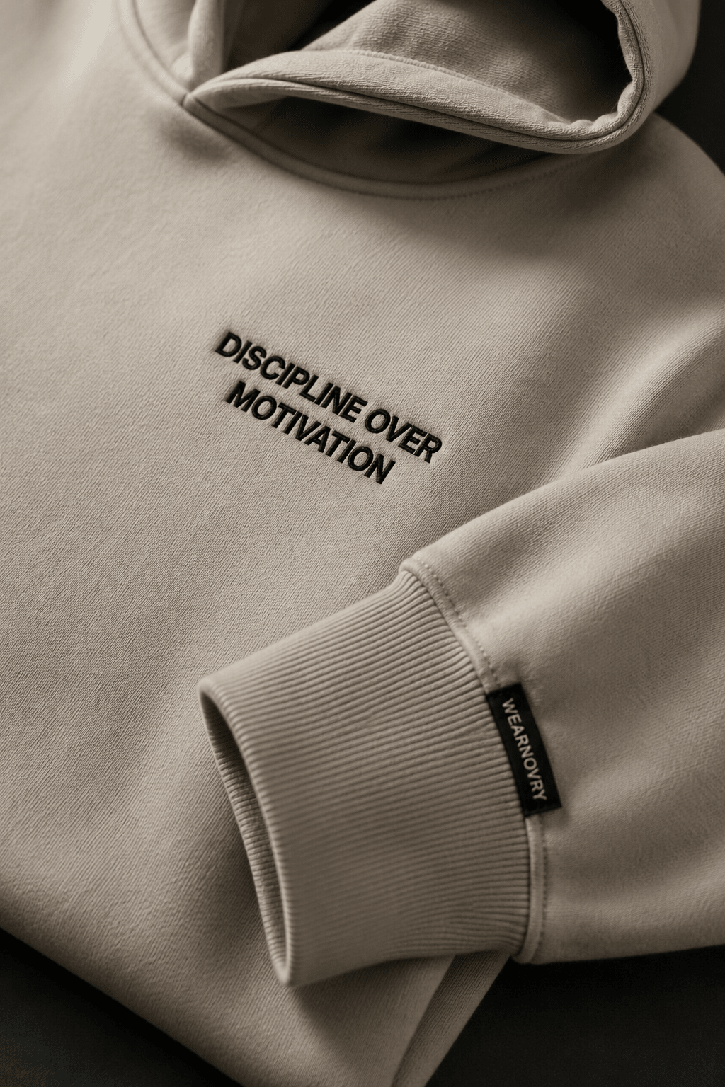 Discipline Over Motivation Hoodie - Hoodie - WearNovry