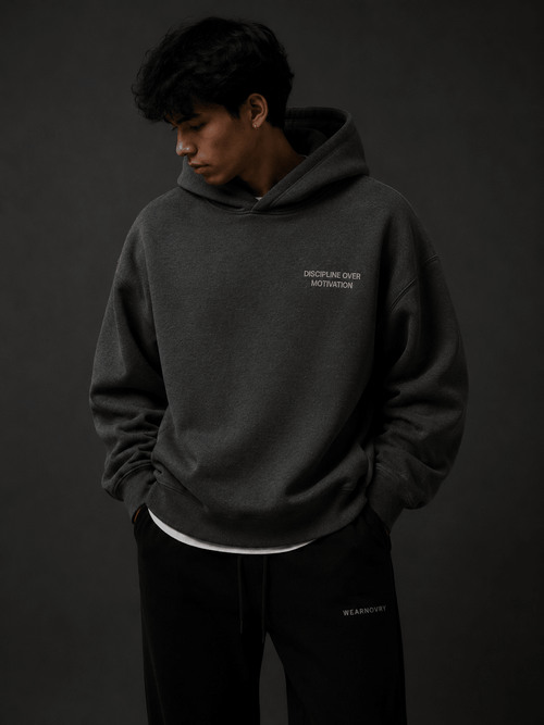 Discipline Over Motivation Hoodie - Hoodie - WearNovry