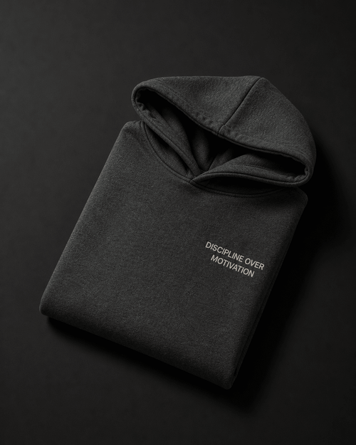 Discipline Over Motivation Hoodie - Hoodie - WearNovry