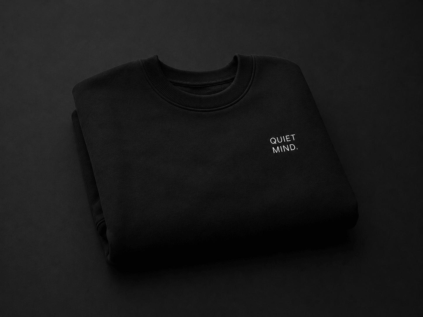 Quiet Mind Heavyweight Sweatshirt - Sweatshirt - WearNovry