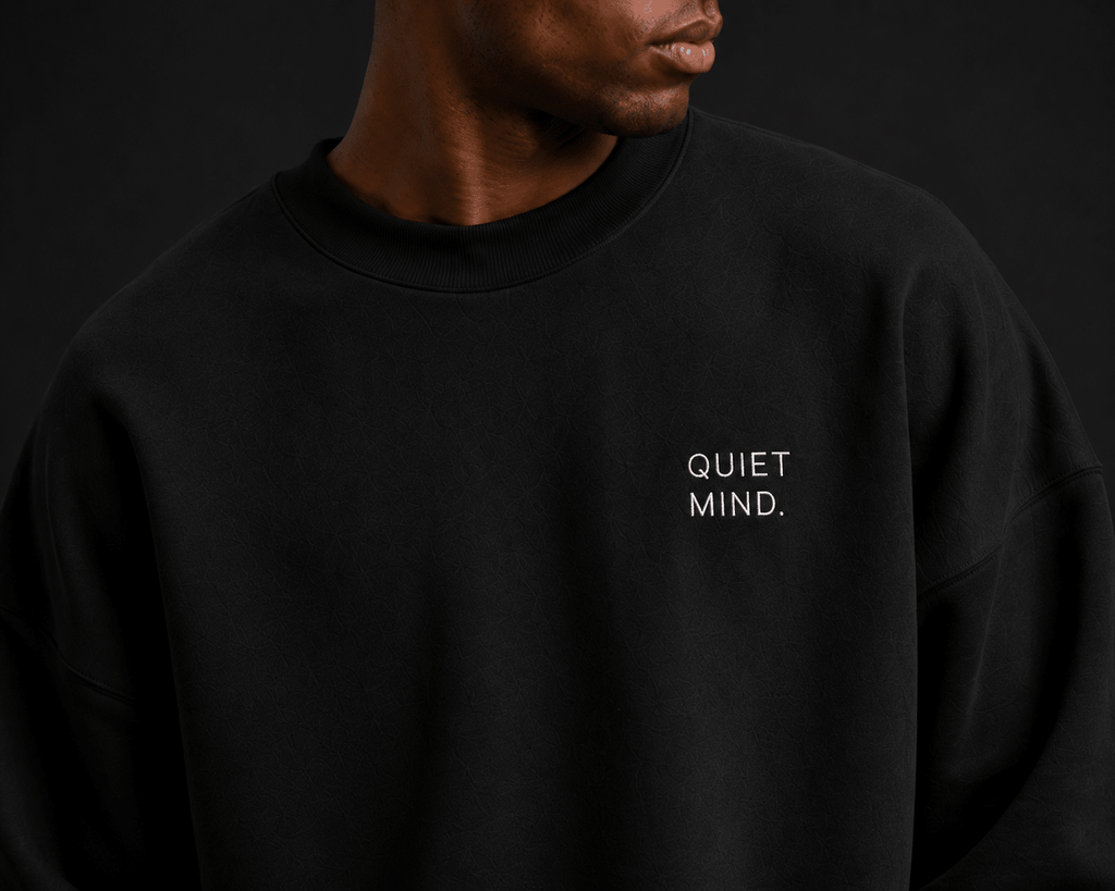 Quiet Mind Heavyweight Sweatshirt - Sweatshirt - WearNovry