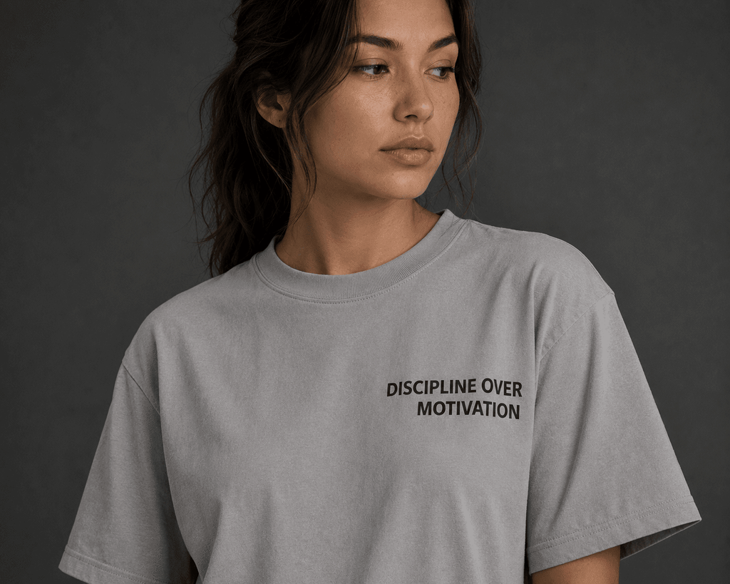 Discipline Over Motivation Tee - T-Shirt - WearNovry