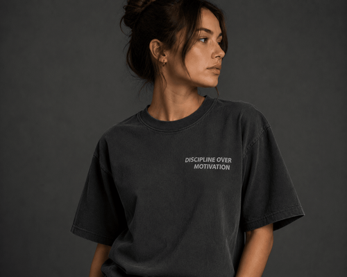 Discipline Over Motivation Tee - T-Shirt - WearNovry