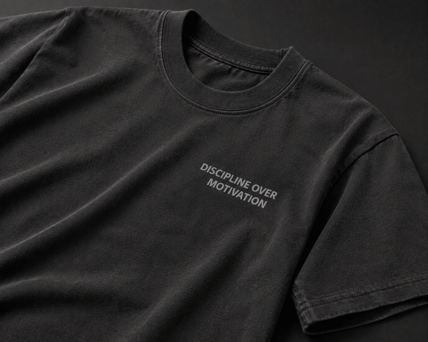 Discipline Over Motivation Tee - T-Shirt - WearNovry