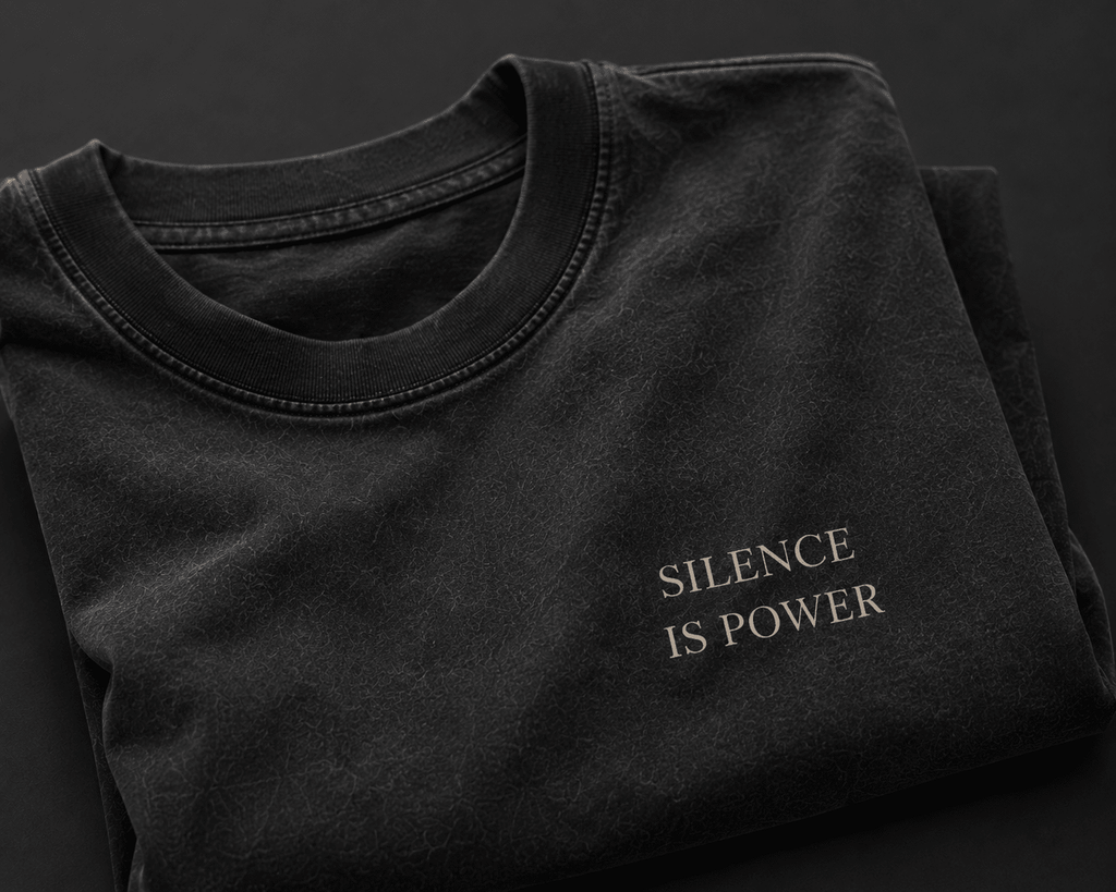 Premium oversized black t-shirt minimalist streetwear essential