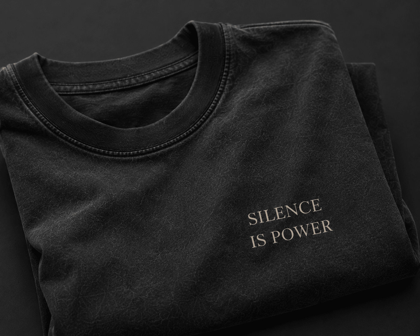 Premium oversized black t-shirt minimalist streetwear essential